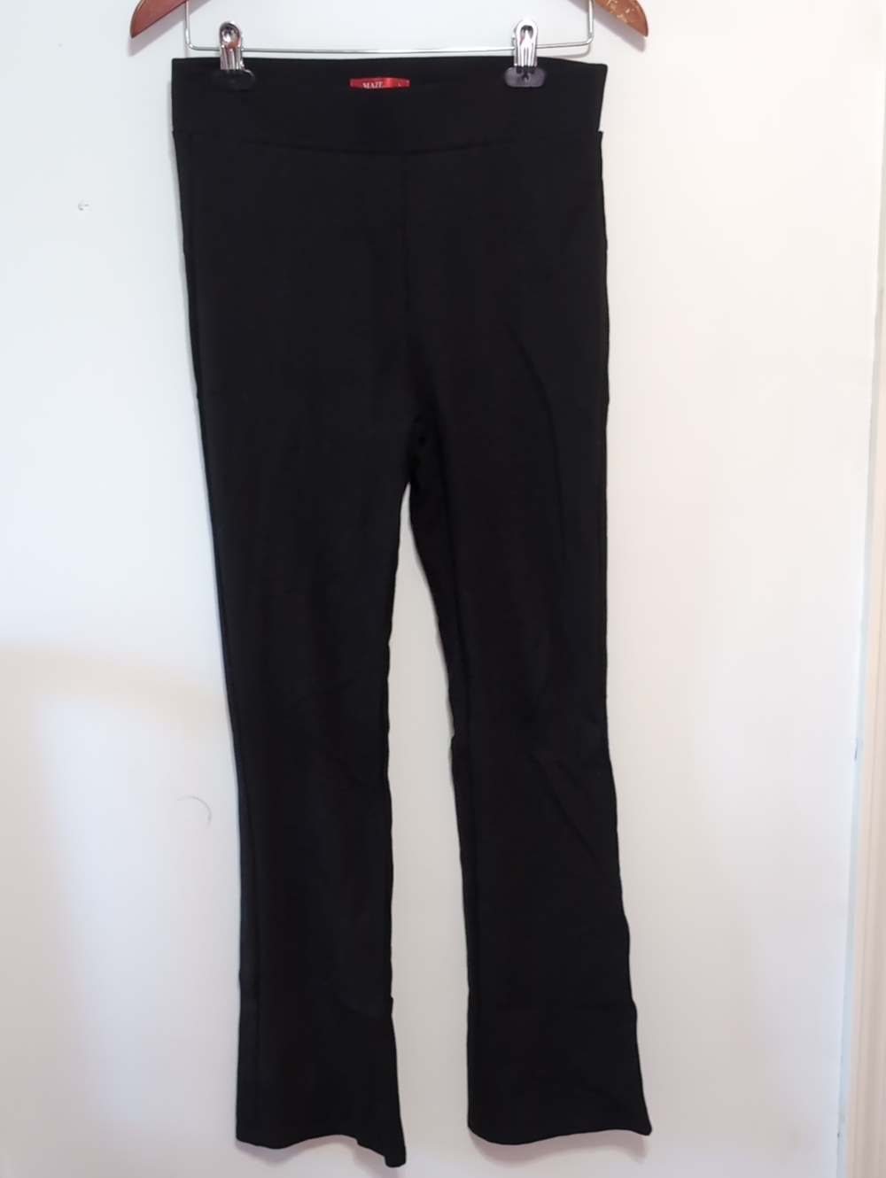 Maze Collection Black Flare Dress Pant Size Large
